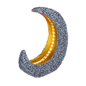 Markenlos, Solarleuchte Kunststoff steingrau, 25xLED, Globo Solarleuchte , 36523 , Grau, Goldfarben , Kunststoff , 9x31 cm , mit Schalter , 004558734302