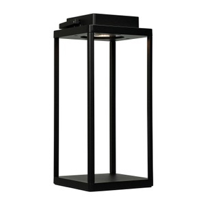 DYBERG LARSEN, Dyberg Larsen Lucca LED-Laterne m. Akku Höhe 34 cm, Dyberg Larsen Lucca LED-Laterne m. Akku Höhe 34 cm