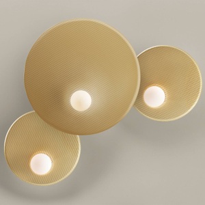 LEDS-C4, LEDS-C4 Trip Wandlampe 3-flammig gold matt, LEDS-C4 Trip Wandlampe 3-flammig gold matt