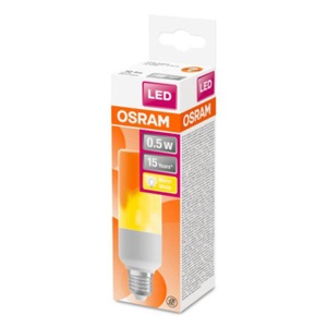 Osram, OSRAM Stick Flame LED-Lampe E27 0,5W 1.500K, OSRAM LED-Leuchtmittel FLAME E27