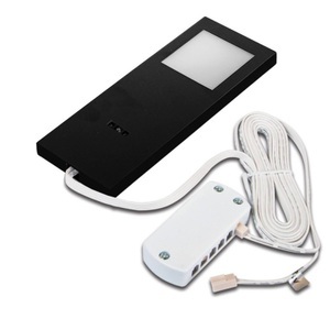 HERA, Unterbaulampe LED Slim-Pad F Dimmer 3.000K schwarz, Unterbaulampe LED Slim-Pad F Dimmer 3.000K schwarz