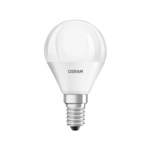 Osram, OSRAM LED-Tropfen E14 4,9W Base P40 840 matt 3er, OSRAM 4058075429727 LED EEK F (A - G) E14 Glühlampenform 4.9 W = 40 W Neutralweiß (Ø x L) 45 mm x 82 mm 3 St.