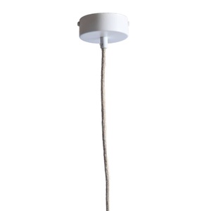 Leuchtnatur, LeuchtNatur Nux Hängelampe, Pappel/weiß, LeuchtNatur Nux Hängelampe, Pappel/weiß