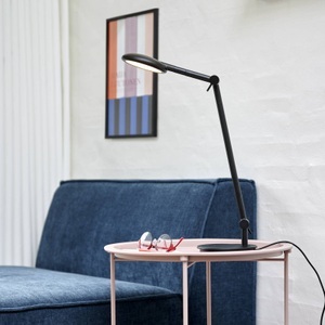 Nordlux, Nordlux Bend 2112765003 Tischlampe 5 W EEK: F (A - G) Schwarz, LED-Tischleuchte Bend, Touchdimmer, USB-Anschluss