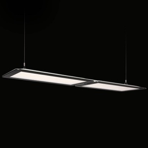 Ridi, Doppelte LED-Pendelleuchte Dome-P-K2 für Büros, 