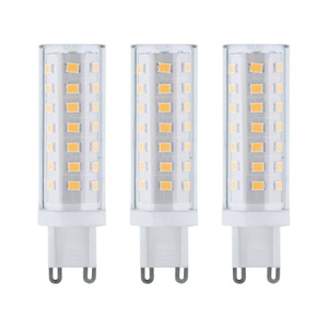 Paulmann, Paulmann LED-Stiftsockel G9 5W 4.000K 3er Pack, Paulmann 28801 LED EEK F (A - G) G9 5 W Neutralweiß (Ø x H) 18 mm x 70 mm 3 St.