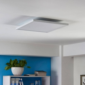 Lampenwelt.com, Quadratisches LED-Panel Philia, 40cm 3.000K-6.000K, 
