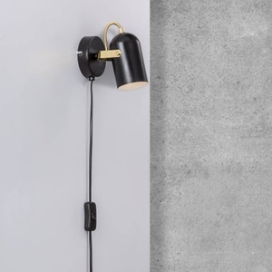 Nordlux, Wandleuchte Lotus mit Kabel und Stecker, Wandleuchte Lotus mit Kabel und Stecker