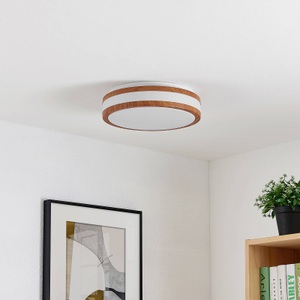 LINDBY, Lindby Viljami LED-Deckenleuchte, rund, 29 cm, 