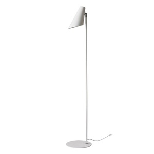 DYBERG LARSEN, Dyberg Larsen Cale Stehlampe aus Metall weiß, Dyberg Larsen Cale Stehlampe aus Metall weiß