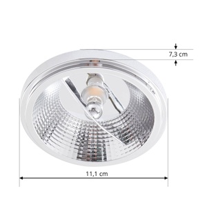 ARCCHIO, Arcchio LED-Lampe GU10 AR111 11W 2.700K dimmbar, Arcchio LED-Lampe GU10 ES111 11W 2.700K dimmbar