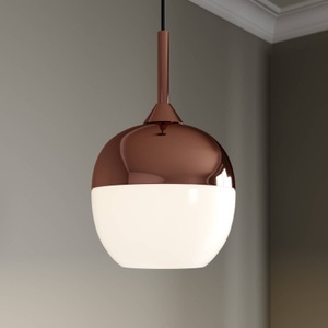 Lampenwelt.com, Kupferfarbene Pendellampe Deda, Kupferfarbene Pendellampe Deda