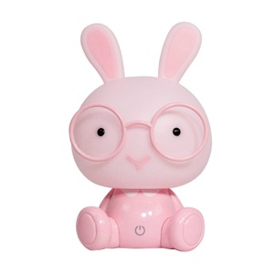 ONLI, LED-Tischleuchte Bunny für Kinderzimmer, rosé, 