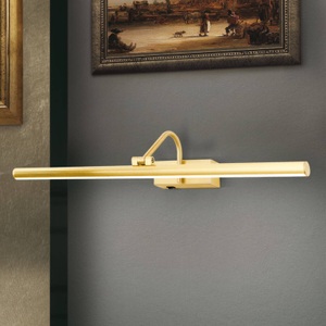 Orion, Goldene LED-Bilderleuchte Sofia - 60 cm, Goldene LED-Bilderleuchte Sofia - 60 cm