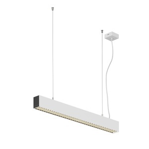 ARCCHIO, Arcchio Thores LED-Büro-Hängelampe, 85 cm weiß, 