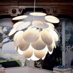 Marset, MARSET Discocó Pendellampe Ø 88 cm weiß, MARSET Discocó Pendellampe Ø 88 cm weiß