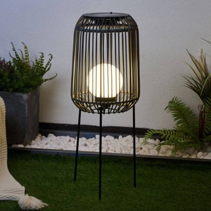 Pauleen, Pauleen Sunshine Coziness LED-Solar-Stehleuchte, Pauleen Stehlampe »Solar Sunshine«
