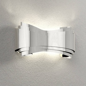 Selene, Designer-Wandlampe Ionica, chrom, Designer-Wandlampe Ionica, chrom