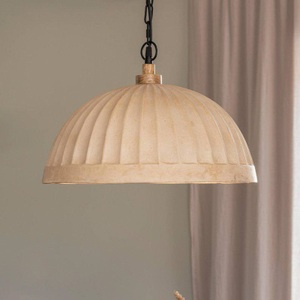 PR Home, PR Home Hängeleuchte Haley, beige, Ecomix, Ø 43 cm, PR Home Hängeleuchte Haley, beige, Ecomix, Ø 43 cm