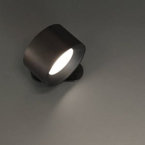 FH LIGHTING, LED-Akku-Wandleuchte Magnetics, schwarz, CCT, mit Magnet, LED-Akku-Wandleuchte Magnetics, schwarz, CCT, mit Magnet
