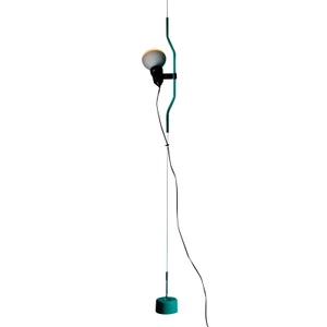 Flos, Parentesi 50 Stehleuchte / Netzanschluss - Neuauflage 1971 - Flos blau en metall, Stehleuchte Parentesi 50 metall blau / Netzanschluss - Neuauflage 1971 - Flos blau en metall