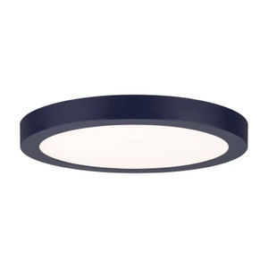 Paulmann LED-Panel Abia, rund Ø 30cm, nachtblau