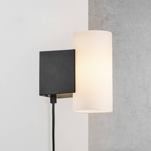 Nordlux, LED-Wandleuchte Mona, dimmbar, schwarz, LED-Wandleuchte Mona, dimmbar, schwarz