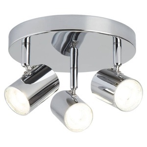 Searchlight, LED-Deckenleuchte Rollo, dreiflammig, chrom, LED-Deckenleuchte Rollo, dreiflammig, chrom