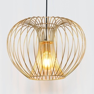 J. Holländer, Hängeleuchte Protetto, gold, Ø 42 cm, Hängeleuchte Protetto, gold, Ø 42 cm