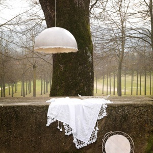 Karman, Karman Plancton - LED-Außen-Hängeleuchte, Ø 45 cm, Karman Plancton - LED-Außen-Hängeleuchte, Ø 45 cm