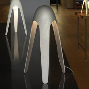 Martinelli Luce, Martinelli Luce Cyborg - LED-Tischleuchte, alu, Tischleuchte Cyborg LED metall grau silber - Martinelli Luce silber en metall