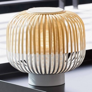 Forestier, Forestier Bamboo Light S Tischlampe 24 cm weiß, Forestier Bamboo Light S Tischlampe 24 cm weiß