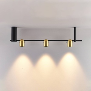 Molto Luce, Molto Luce Hängelampe Nuun SD, schwarz/goldfarben, 3-flg., Molto Luce Hängelampe Nuun SD, schwarz/goldfarben, 3-flg.