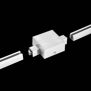 FISCHER & HONSEL, Mittel-Einspeiser für HV-track4 m6 Schienensystem, Coop Sistemi HV-Track4