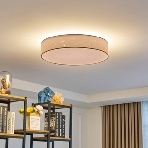 Lindby Ellamina LED-Deckenlampe, 60 cm, weiß