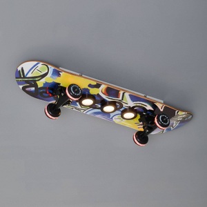 Evotec, Skateboard-LED-Deckenleuchte Easy Cruiser Graffiti, Skateboard-LED-Deckenleuchte Easy Cruiser Graffiti