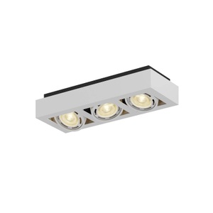 ARCCHIO, LED-Deckenstrahler Ronka, GU10, 3-fl., weiß, Deckenstrahler Ronka, GU10, 3-flammig, weiß