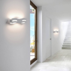 Eco-Light, LED-Wandleuchte Wave weiß, LED-Wandleuchte Wave weiß
