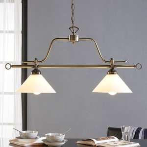 Lampenwelt.com, Esszimmer-Hängelampe Otis, 2-flammig, 