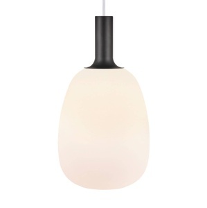 Hängeleuchte Alton mit Glasschirm weiß Ø 23cm