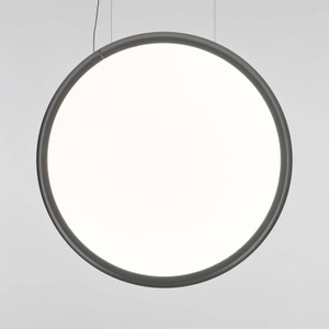 Artemide, Artemide Discovery Vertical LED-Hängelampe 100 cm, Pendelleuchte Discovery Vertical LED metall plastikmaterial transparent / Ø 140 cm - Artemide transparent en plastikmaterial