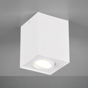 Trio Lighting, Deckenleuchte Biscuit, einflammig, weiß, Deckenleuchte Biscuit, einflammig, weiß