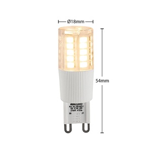 ARCCHIO, Arcchio LED-Stiftsockellampe G9 4,5W 3.000K, Arcchio LED-Stiftsockellampe, G9, 4,5 W, klar, 3.000 K