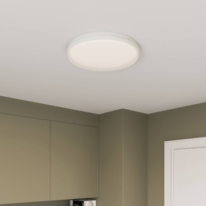 ARCCHIO, Arcchio Brady LED-Deckenlampe, weiß, rund, 40 cm, 