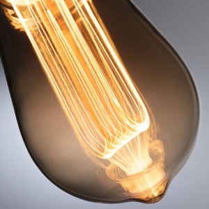 Paulmann, Paulmann 28879 LED E27 Kolbenform 3.5 W Gold (Ø x H) 64 mm x 142 mm 1 St., Paulmann 28879 LED E27 Spezialform 3.5 W = 17 W Gold (Ø x H) 64 mm x 142 mm 1 St.
