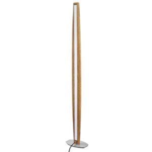 HerzBlut, HerzBlut Arco LED-Stehlampe Eiche geölt, Klick&Dim, 