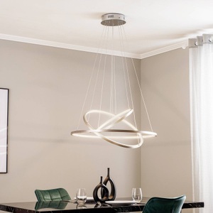 LINDBY, Lindby Richelle LED-Hängelampe, CCT, WiZ, App, RGB, 