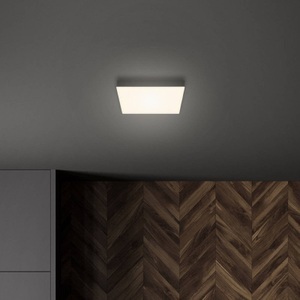 Briloner, LED-Deckenleuchte Flame, 21,2 x 21,2 cm, schwarz, LED-Deckenleuchte Flame, 21,2 x 21,2 cm, schwarz