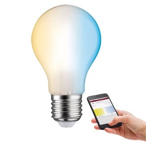 Paulmann, Paulmann Leuchtmittel LED Zigbee 4,7, Paulmann 50391 LED EEK F (A - G) E27 Glühlampenform 4.7 W = 40 W Gold (Ø x H) 60 mm x 105 mm app-gesteuert 1 St.