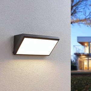 LED-Außenwandleuchte Abby mit Sensor